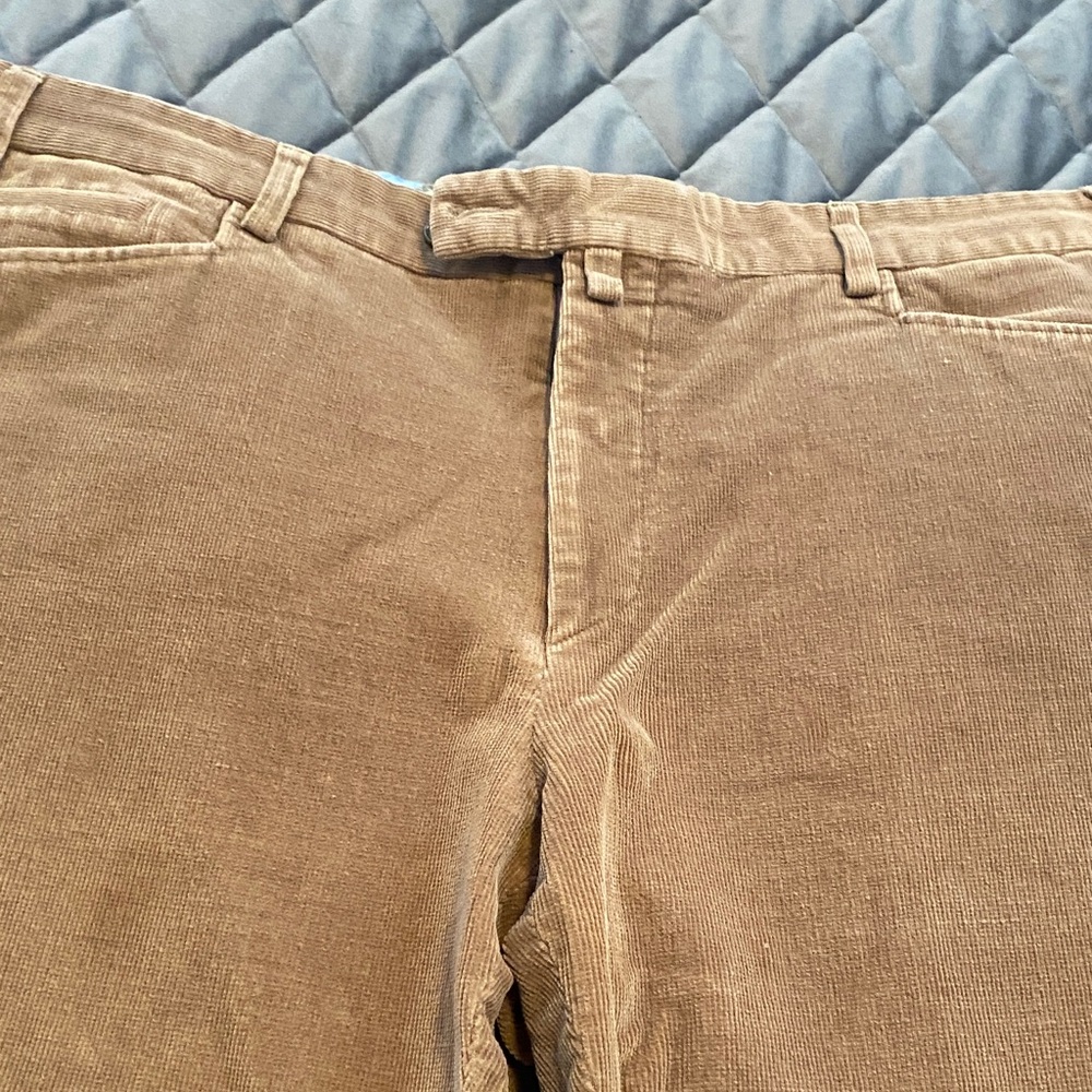 Classic Brown Corduroy Men's Pants